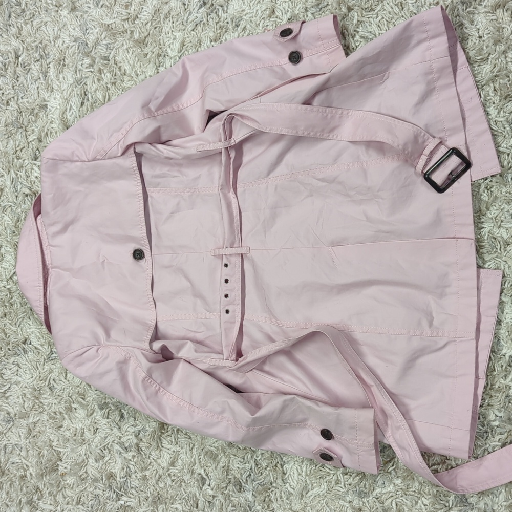 Banana Republic Pink Trench Coat - Picture 4 of 4